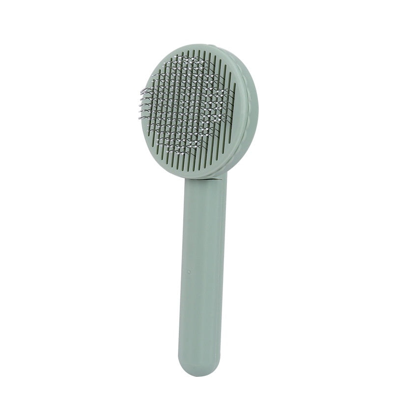 Round Head Self-cleaning Massage Pet Comb