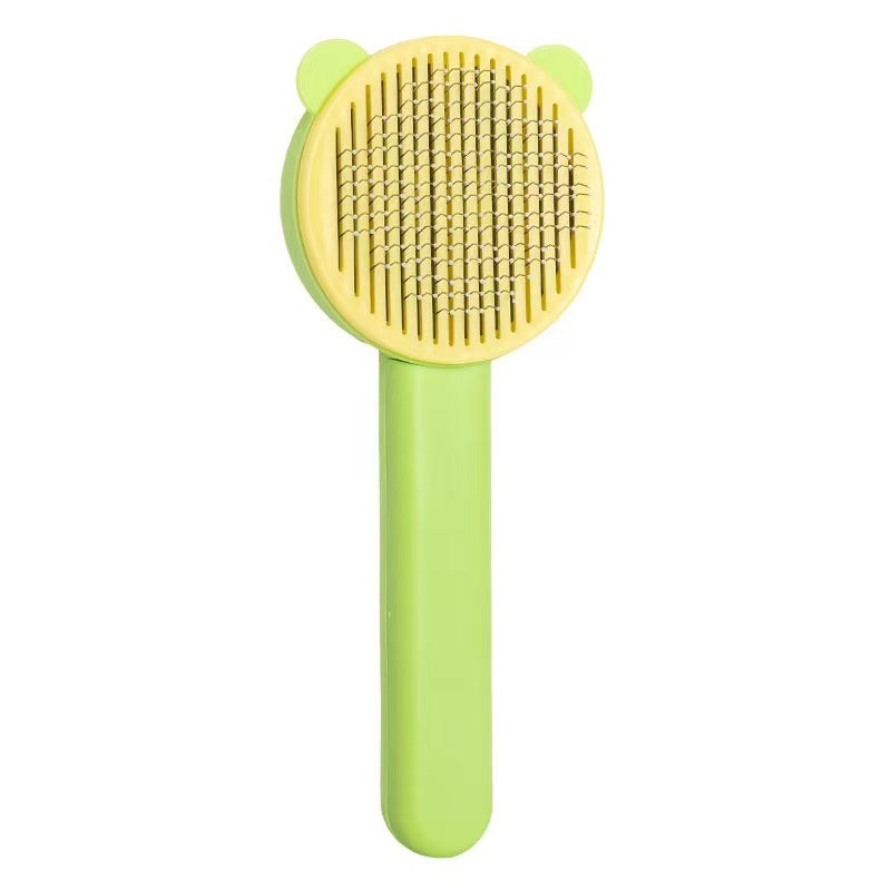 Round Head Self-cleaning Massage Pet Comb