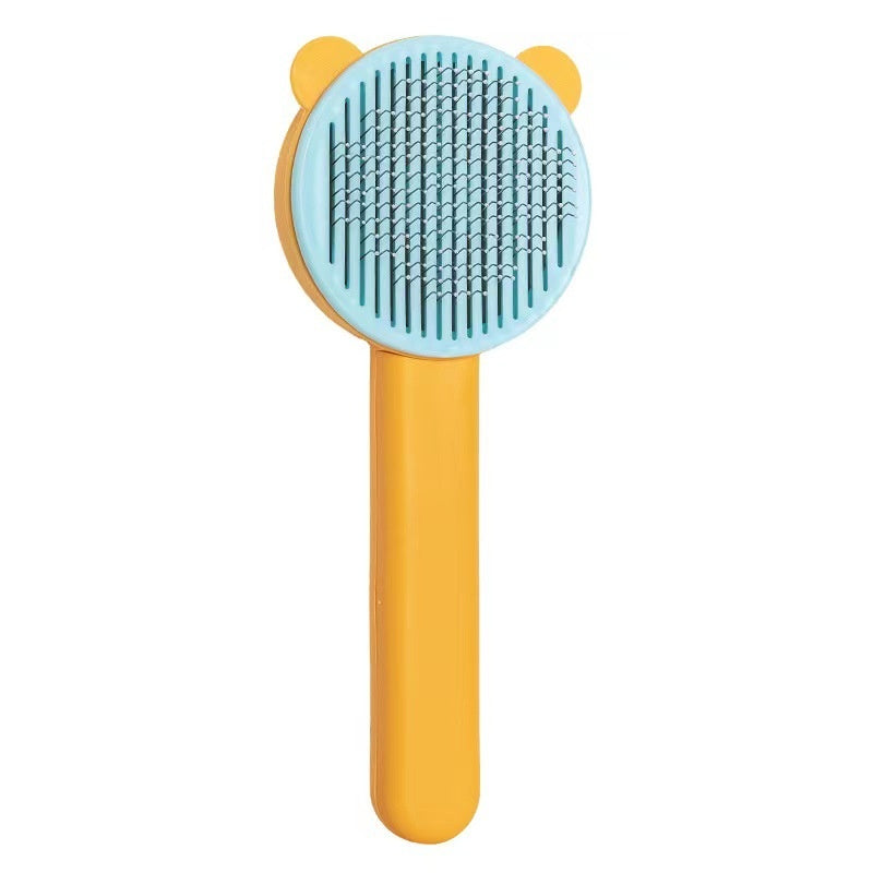 Round Head Self-cleaning Massage Pet Comb
